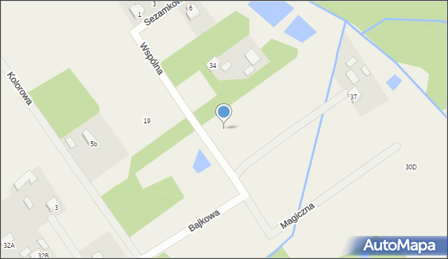 Zboiska, Wspólna, 38, mapa Zboiska