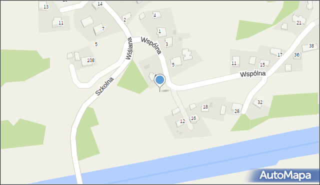 Zelczyna, Wspólna, 8, mapa Zelczyna