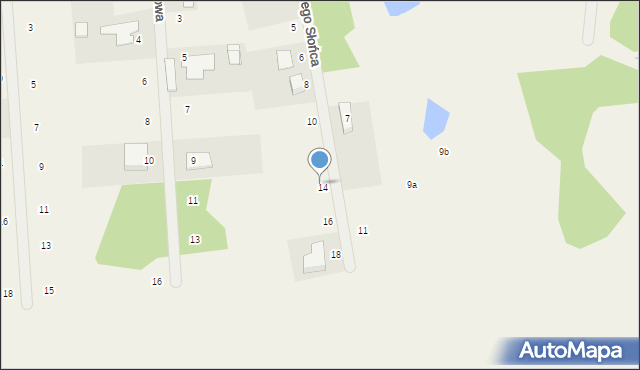 Żelechów, Wschodzącego Słońca, 15, mapa Żelechów