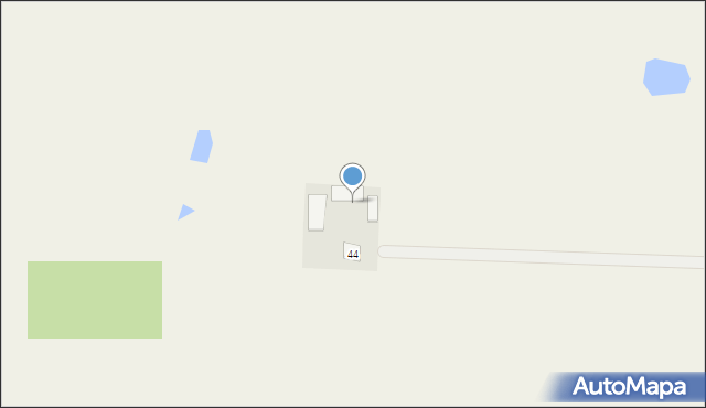 Wujówka, Wujówka, 44a, mapa Wujówka