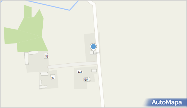 Wujówka, Wujówka, 51c, mapa Wujówka