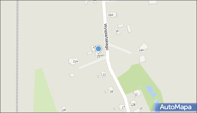 Aleksandrów Kujawski, Wyspiańskiego Stanisława, 23, mapa Aleksandrów Kujawski