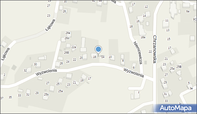 Balin, Wyzwolenia, 16, mapa Balin