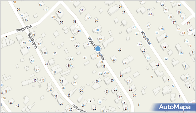 Baranowo, Wypoczynkowa, 37, mapa Baranowo