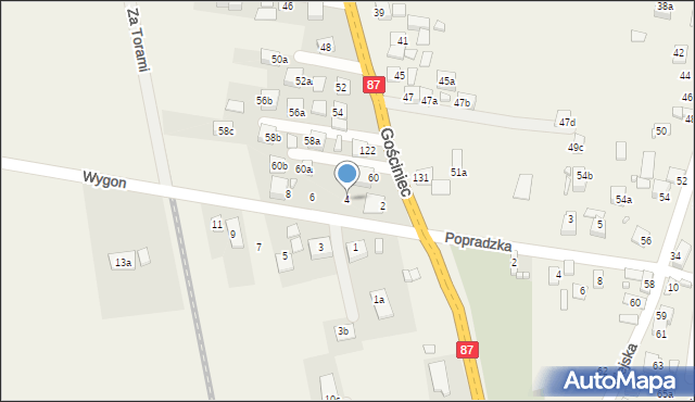 Barcice Dolne, Wygon, 4, mapa Barcice Dolne