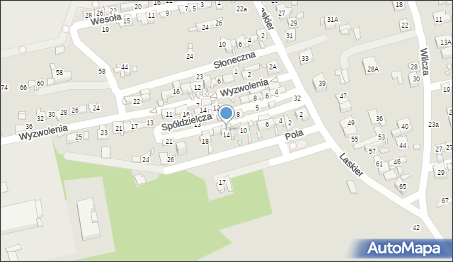 Będzin, Wygodzkiego Stanisława, 10, mapa Będzin
