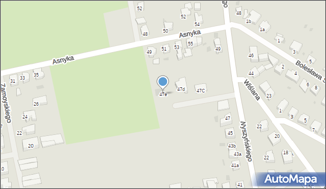 Białogard, Wyszyńskiego Stefana, ks. kard., 47e, mapa Białogard