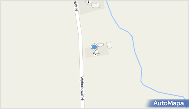 Biskupiec, Wybudowanie, 2a, mapa Biskupiec