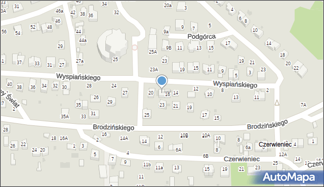 Bochnia, Wyspiańskiego Stanisława, 18, mapa Bochni