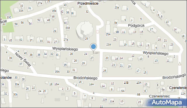 Bochnia, Wyspiańskiego Stanisława, 22, mapa Bochni