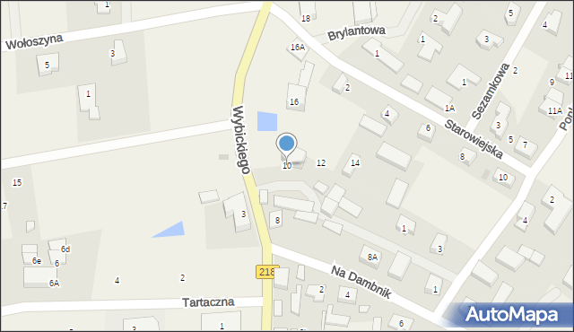 Bojano, Wybickiego Józefa, gen., 10, mapa Bojano