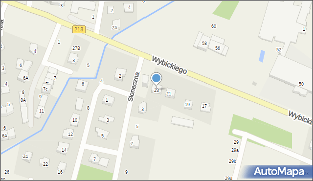 Bojano, Wybickiego Józefa, gen., 23, mapa Bojano