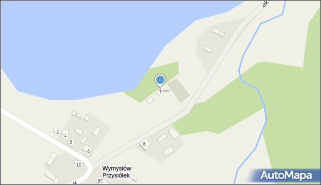 Bolmin, Wymysłów Przysiółek, 7, mapa Bolmin