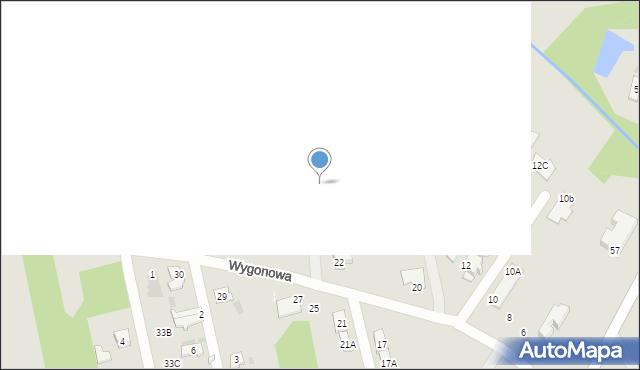 Brwinów, Wygonowa, 22b, mapa Brwinów