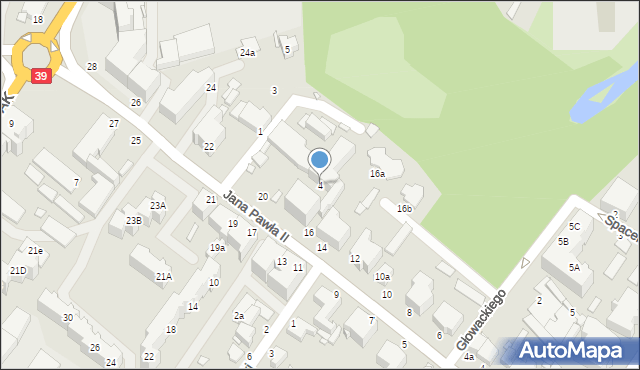 Brzeg, Wydarzeń Brzeskich 1966 r., 4, mapa Brzeg