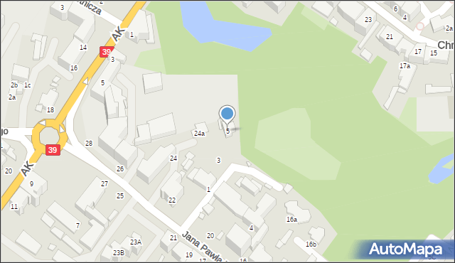 Brzeg, Wydarzeń Brzeskich 1966 r., 5, mapa Brzeg