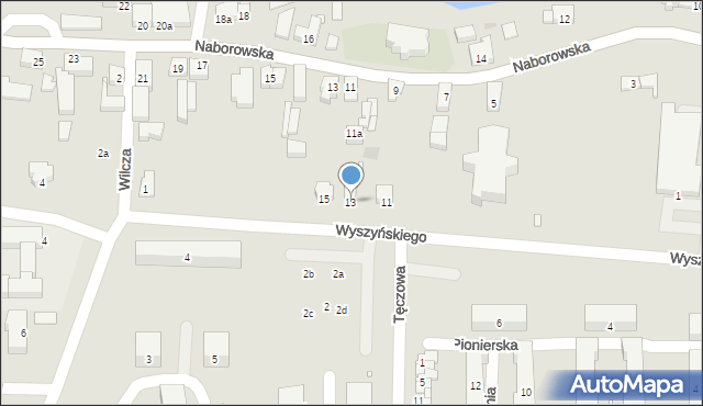 Brzeg Dolny, Wyszyńskiego Stefana, ks. kard., 13, mapa Brzeg Dolny
