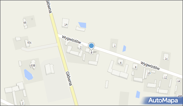 Buczek, Wygwizdów, 4, mapa Buczek