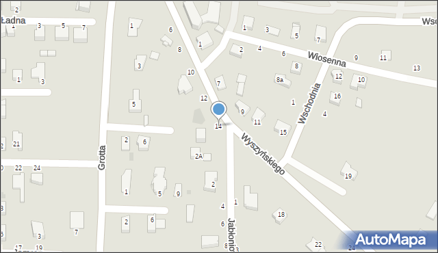 Busko-Zdrój, Wyszyńskiego Stefana, ks. kard., 14, mapa Busko-Zdrój