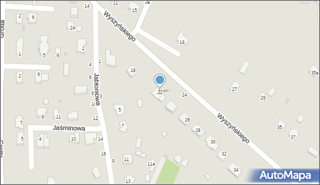 Busko-Zdrój, Wyszyńskiego Stefana, ks. kard., 22, mapa Busko-Zdrój