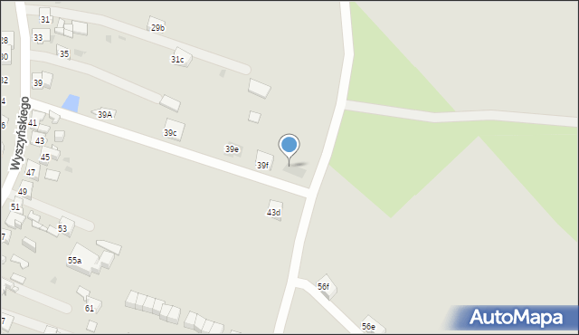 Bytom, Wyszyńskiego Stefana, ks. prym. kard., 39g, mapa Bytomia