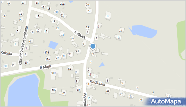 Bytom, Wyszyńskiego Stefana, ks. prym. kard., 5, mapa Bytomia