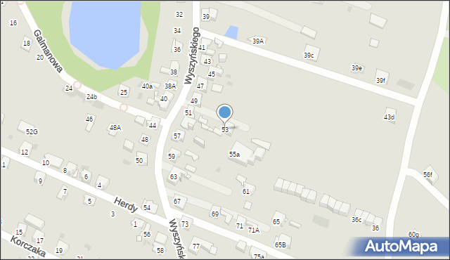 Bytom, Wyszyńskiego Stefana, ks. prym. kard., 53, mapa Bytomia