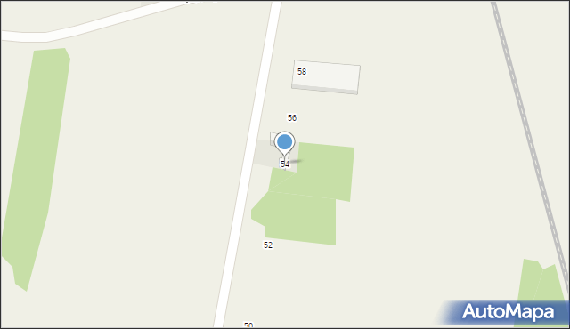 Cyganka, Wybranieckich, 54, mapa Cyganka