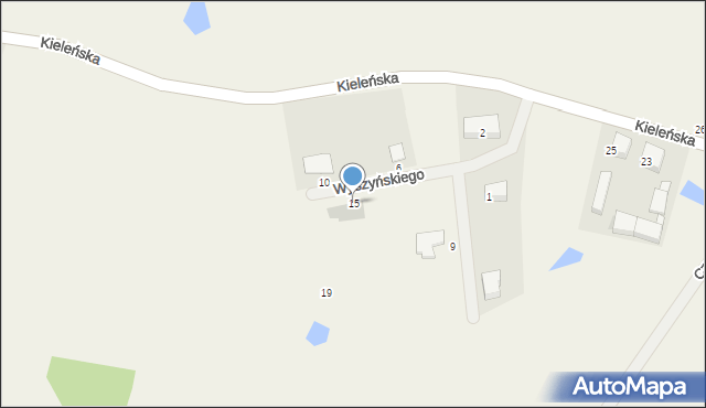 Czeczewo, Wyszyńskiego Stefana, ks. kard., 15, mapa Czeczewo