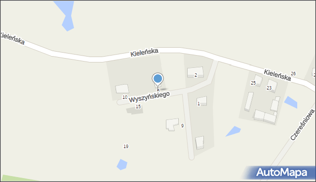 Czeczewo, Wyszyńskiego Stefana, ks. kard., 6, mapa Czeczewo