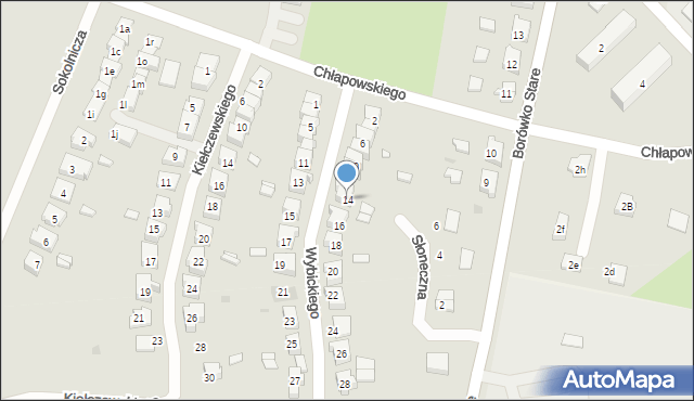 Czempiń, Wybickiego Józefa, gen., 14, mapa Czempiń