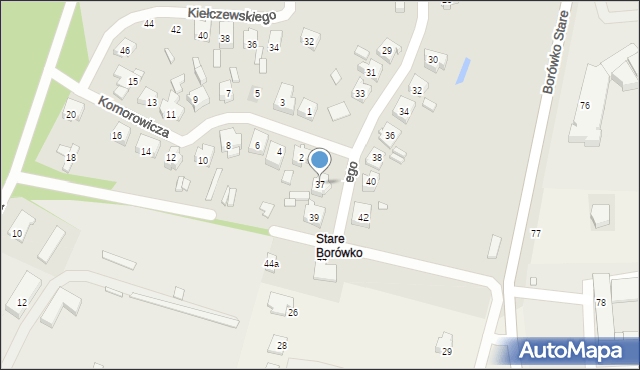 Czempiń, Wybickiego Józefa, gen., 37, mapa Czempiń
