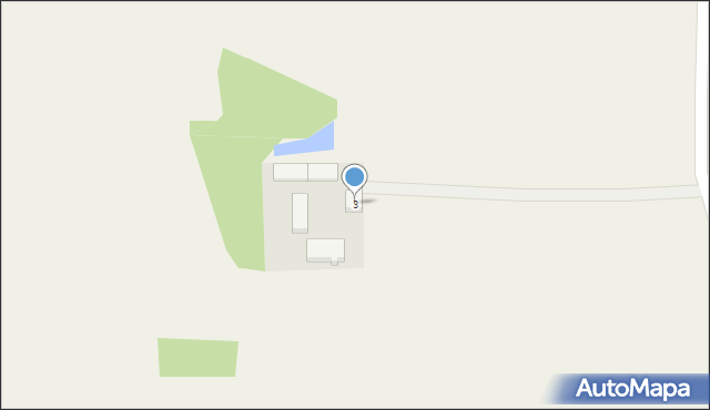 Dąbrowa, Wybudowania Dąbrowskie, 3, mapa Dąbrowa