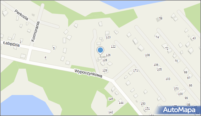 Dominice, Wypoczynkowa, 131, mapa Dominice