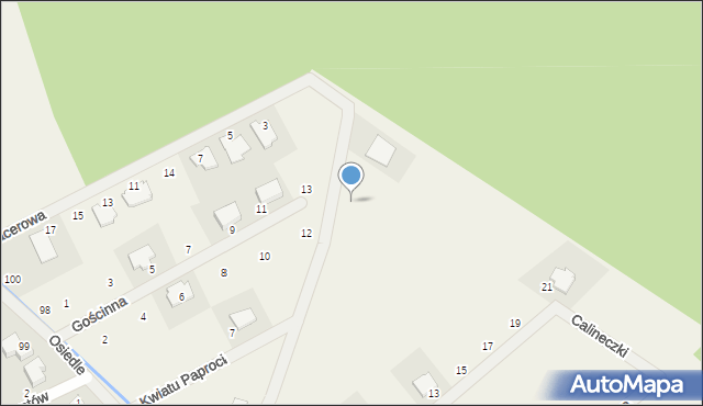 Dopiewiec, Wymarzona, 7, mapa Dopiewiec