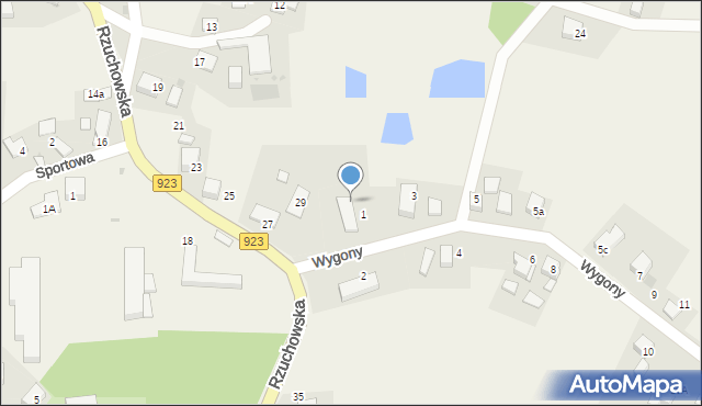 Dzimierz, Wygony, 1/1, mapa Dzimierz
