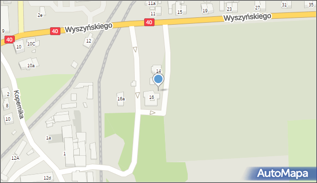 Głuchołazy, Wyszyńskiego Stefana, ks. prym. kard., 14a, mapa Głuchołazy