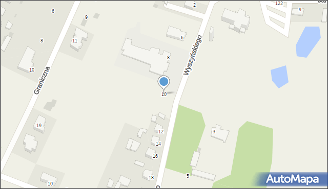 Górzno, Wyszyńskiego Stefana, ks. kard., 10, mapa Górzno