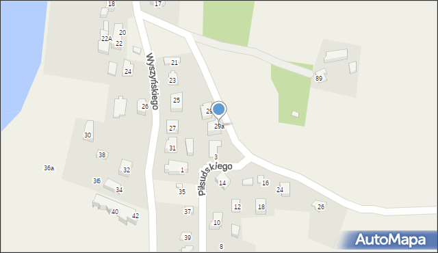 Gowidlino, Wyszyńskiego Stefana, ks. prym. kard., 29a, mapa Gowidlino
