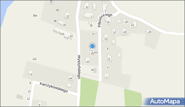 Gowidlino, Wyszyńskiego Stefana, ks. prym. kard., 41, mapa Gowidlino