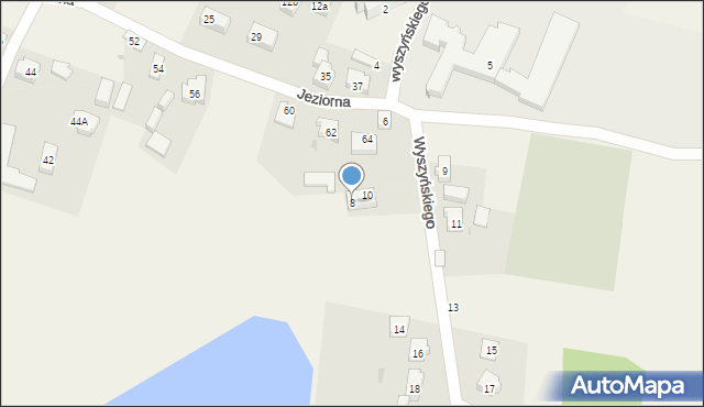 Gowidlino, Wyszyńskiego Stefana, ks. prym. kard., 8, mapa Gowidlino