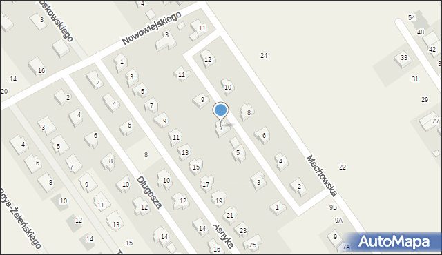 Gruszczyn, Wyspiańskiego Stanisława, 7, mapa Gruszczyn