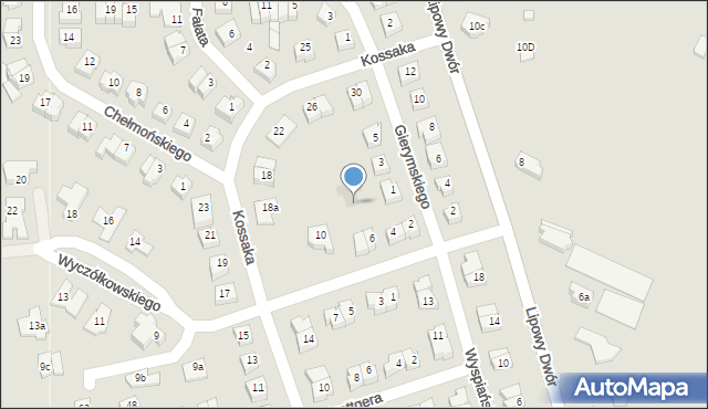 Iława, Wyczółkowskiego Leona, 8a, mapa Iława