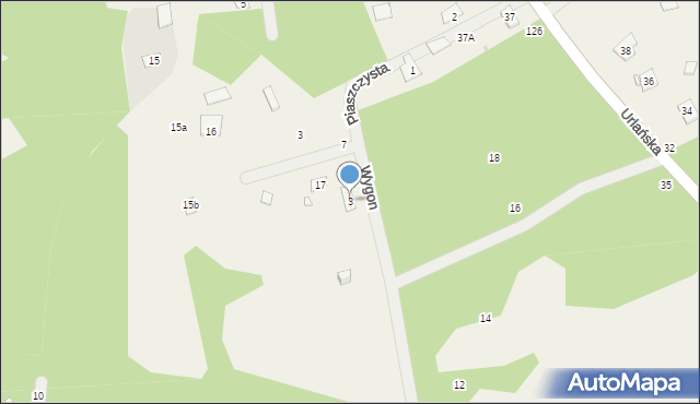 Iły, Wygon, 3, mapa Iły