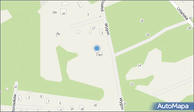 Iły, Wygon, 9, mapa Iły