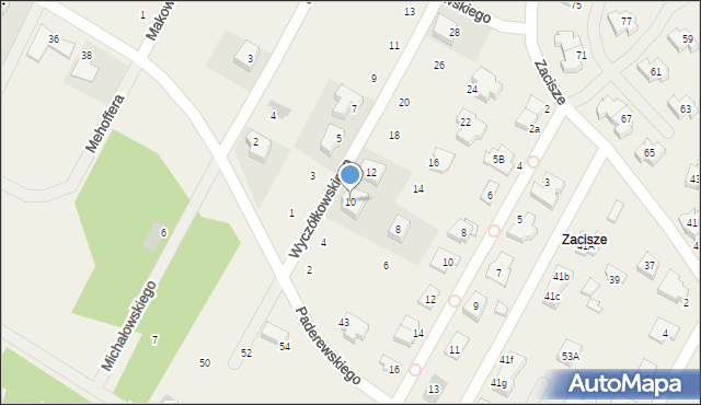 Jabłonna, Wyczółkowskiego Leona, 10, mapa Jabłonna