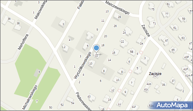 Jabłonna, Wyczółkowskiego Leona, 12, mapa Jabłonna