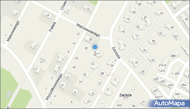 Jabłonna, Wyczółkowskiego Leona, 24, mapa Jabłonna