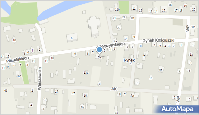 Kamieńczyk, Wyszyńskiego Stefana, ks. kard., 5a, mapa Kamieńczyk