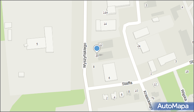 Karczew, Wyszyńskiego Stefana, ks. kard., 10, mapa Karczew